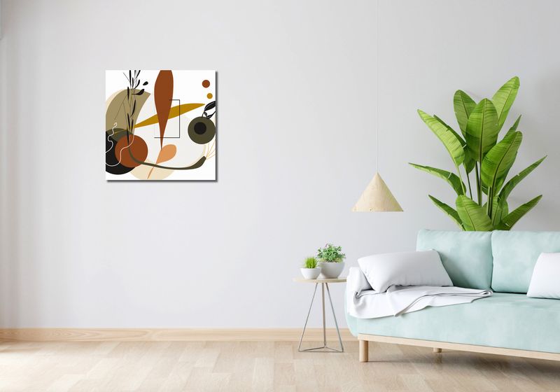 Obraz 60x60cm Ekspresja w Impresji zdjęcie 2