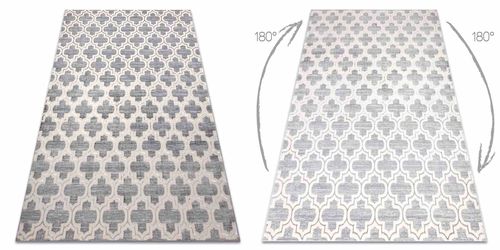 RUG/LU/IONA/CLOVER/GREY+CREAM/80x150 na Arena.pl