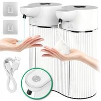 Bezdotykowy Podwójny Dozownik Mydła Płynu 2x 350ml Automatyczny Dyspenser