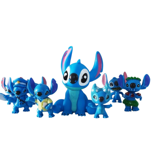 Zestaw figurek Lilo i Stitch – komplet 8 sztuk w pudełku na Arena.pl
