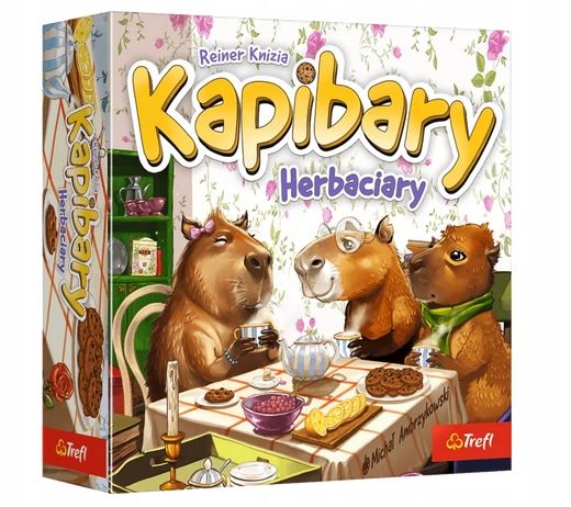 GRA RODZINNA KAPIBARY HERBACIARY 02737 TREFL zdjęcie 1