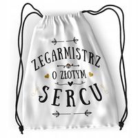 Plecak Zegarmistrza Sportowy Szkolny Worek Torba Z Nadrukiem Ze Zdjęciem