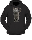 Bluza z kapturem z Kotem