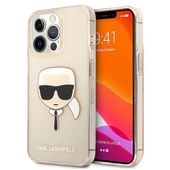 Karl Lagerfeld KLHCP13LKHTUGLGO iPhone 13 Pro / 13 6,1" złoty/gold hardcas