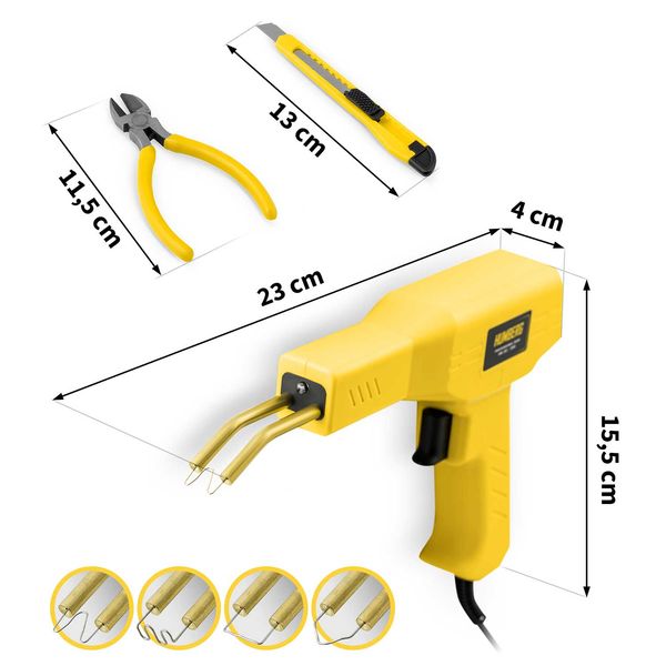 Spawarka do plastiku 50 W Humberg HM-292 zdjęcie 8
