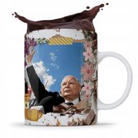 Kubek Full Print Prezesa Jarosław Kaczyński Pis Z Nadrukiem Ze Zdjęciem