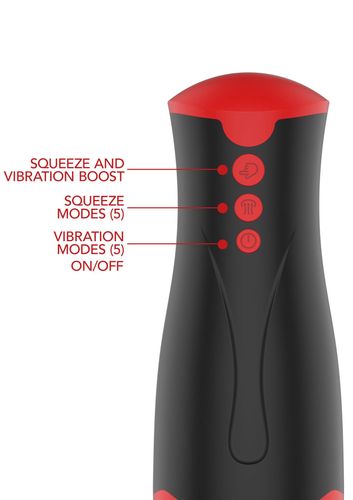 masturbator vibrating&squeeze black na Arena.pl