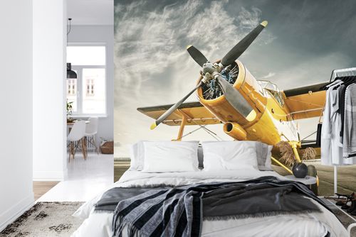 Fototapeta Zabytkowy Samolot Flizelina 400x280 na Arena.pl