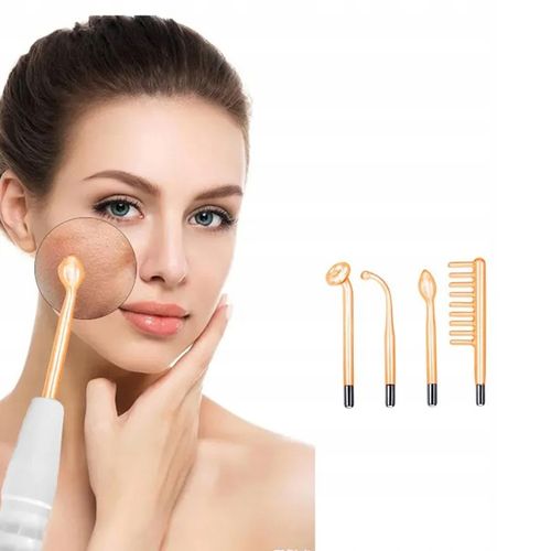 DARSONVAL DERMA WAND 4 Peloty Pielęgnacja elektrody do twarzy włosów ciała na Arena.pl