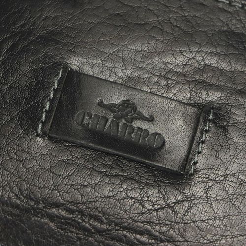 Składany pojemny i rozbudowany Skórzany męski portfel marki Charro na Arena.pl
