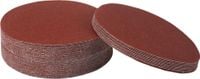 Papier ścierny krążek 125mm P60 na rzep 50szt. KD11802