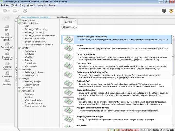 Program INSERT Rachmistrz GT zdjęcie 4
