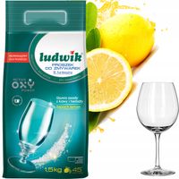 ludwik 5-funkcyjny proszek do zmywarek worek 1,5kg