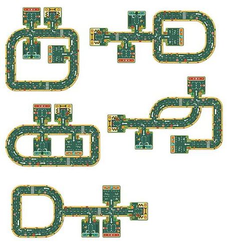 Djeco Puzzle kartonowe Drogi na Arena.pl