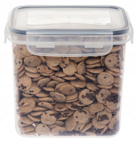 POJEMNIK SŁOIK PLASTIKOWY NA MAKARON KASZE PUDEŁKA NA ŻYWNOŚĆ 15 szt na Arena.pl