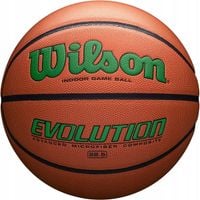 WILSON EVOLUTION GREEN 7 PIŁKA DO KOSZYKÓWKI MECZOWA
