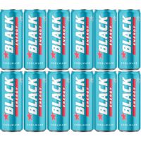 Black Energy Coolwave Gazowany napój energetyzujący 250 ml x 12 sztuk