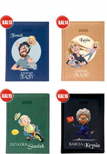 KALENDARZ A5 2026 DZIENNY terminarz z nadrukiem FIRMOWY SERWIS NAPRAWA na Arena.pl