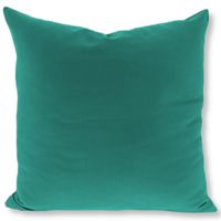 Poszewka satyna bawełniana 40x40 szmaragdowa