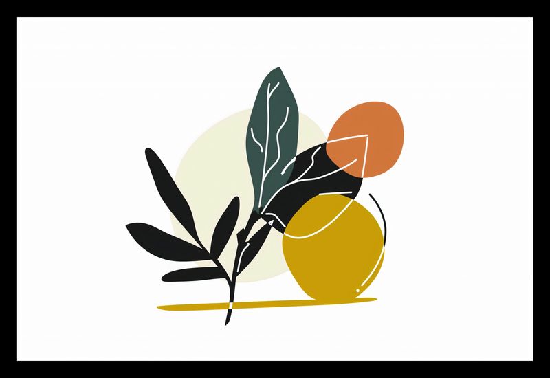 Plakat 30x20cm Elegancka Flora zdjęcie 2