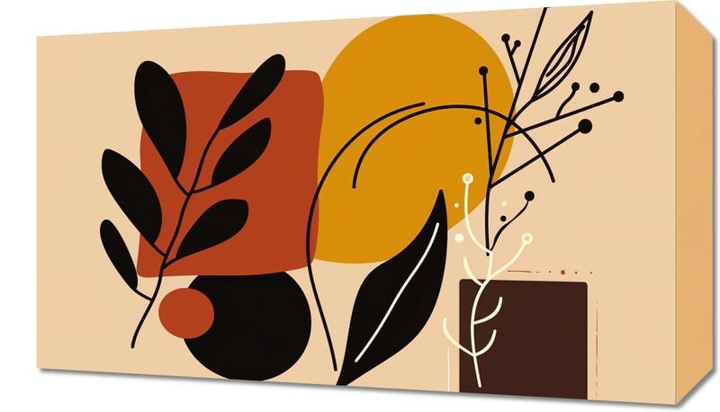 Obraz 50x30cm Ciepłe Kontury zdjęcie 1