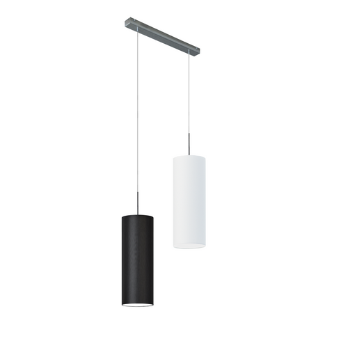 MADERA podwójna biała lampa wisząca E27 na Arena.pl