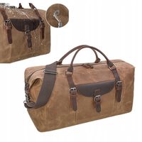 Duża Torba Podróżna Sportowa, Wielofunkcyjny Design 54x27x32cm