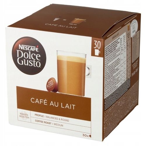 Kapsułki Nescafe Dolce Gusto Cafe au Lait 30szt na Arena.pl