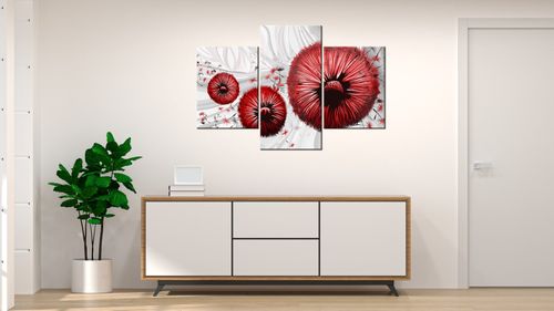 Obraz Drukowany 90X60 Czerwone Dmuchawce 2 na Arena.pl