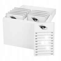 10-WARSTWOWE PUDEŁKO DO PRZECHOWYWANIA PRZEDŁUŻENIE RZĘS MAKEUP ORGANIZER