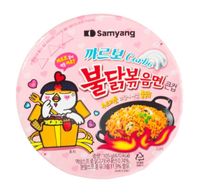 Ramyun Buldak o smaku ostrego kurczaka a la Carbonara, duża micha 105g - Samyang