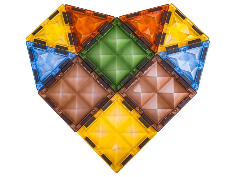 Konstrukcyjne Klocki Magnetyczne 55 Elementów zdjęcie 5