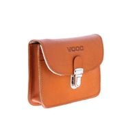 Saszetka do paska skóra KEMER VOOC Vintage P11 koniak