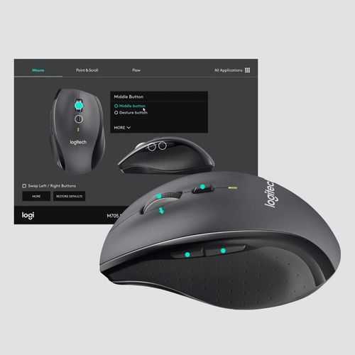 Mysz bezprzewodowa Logitech M705 Marathon na Arena.pl