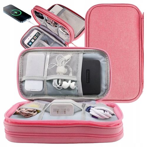 ORGANIZER PODRÓŻNY TORBA ETUI NA KABLE I ŁADOWARKI , DYSK , POWER BANK na Arena.pl