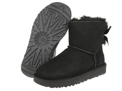 Buty UGG Mini Bailey Bow II 1016501-BLK - 41 na Arena.pl