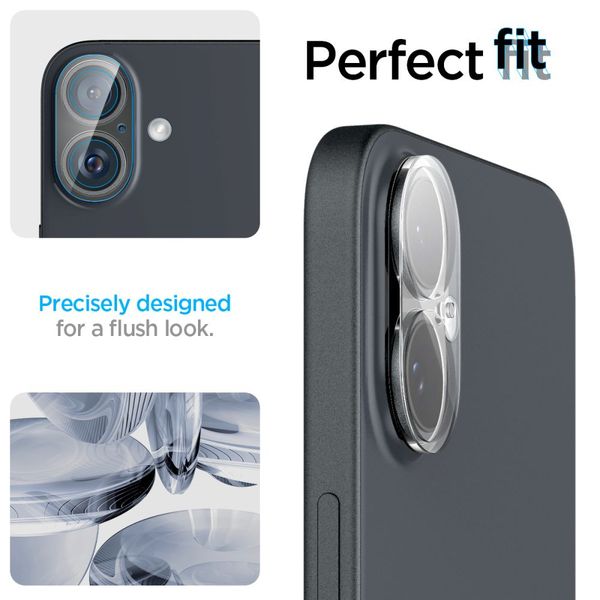 osłona aparatu spigen optik glas.tr camera protector 2-pack iphone 16 zdjęcie 11