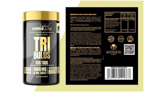 TRIBULUS testosteron TERRESTRIS BUZDYGANEK testo na libido 1000 mg hiro na Arena.pl