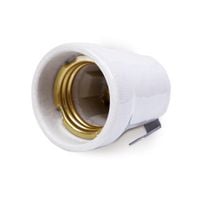 oprawka porcelanowa z blaszką e27 k003 kobi