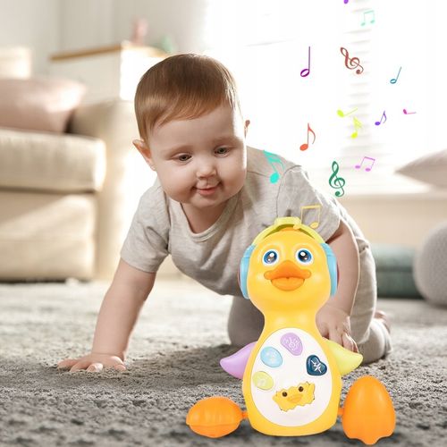KACZUSZKA KACZKA INTERAKTYWNA EDUKACYJNA MUZYCZNA ŚPIEWA TAŃCZY CHODZI na Arena.pl