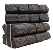 Brykiet TORFOWY WĘGIEL 20 kg TANI OPAŁ Kostki