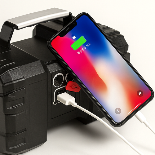 SZPERACZ LATARKA AKUMULATOROWA POWERBANK LED na Arena.pl