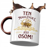 Kubek Bordowy Dla Nauczyciela Ten Nauczyciel Jest Z Nadrukiem Ze Zdjęciem