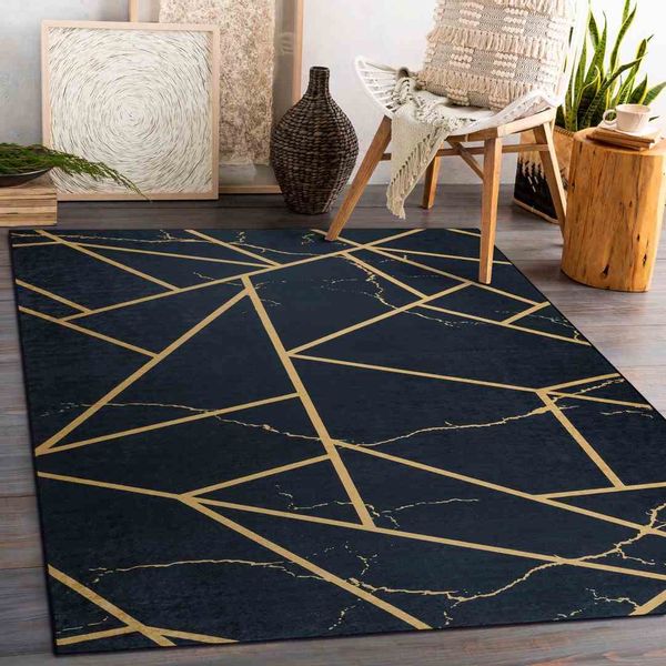 RUG/LU/ARLEN/MARBLE2/BLACK/120x170 zdjęcie 4
