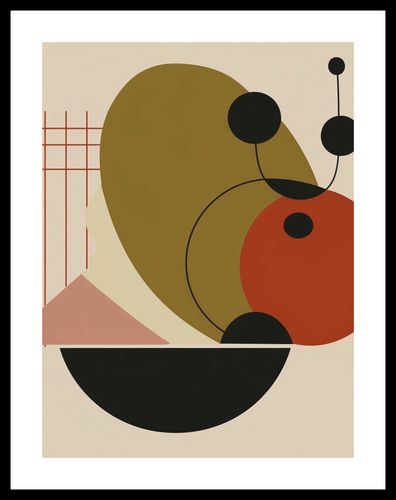 Plakat 60x80cm Geometryczny Balans na Arena.pl