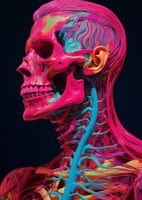 Plakat 67,5x95cm Anatomia Koloru