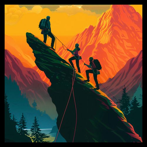 Plakat 30x30cm U Szczytu na Arena.pl