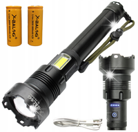 MOCNA LATARKA TAKTYCZNA LED P50 ZOOM SZPERACZ