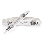 ABA GROUP Pilniki do paznokci WINGS 100/180 Standard - 25 sztuk