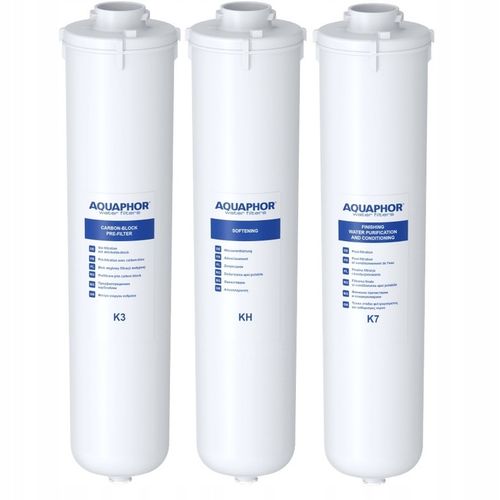 Zestaw 3 wkładów Aquaphor Kryształ H K3 K7 KH na Arena.pl